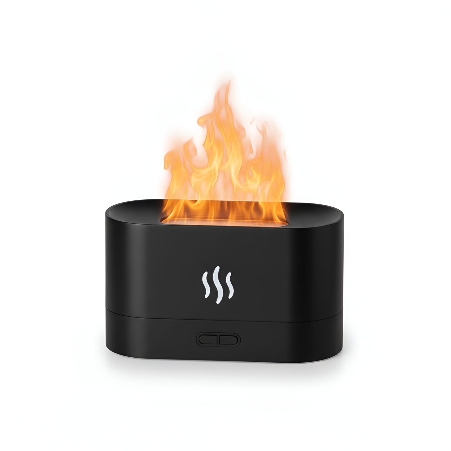 Perfume Humidifier, Ultrasonic air Humidifier With LED Lighting Simulation Colorful Flame Fragrance Machine, USB Small Household Gift Item Decoration