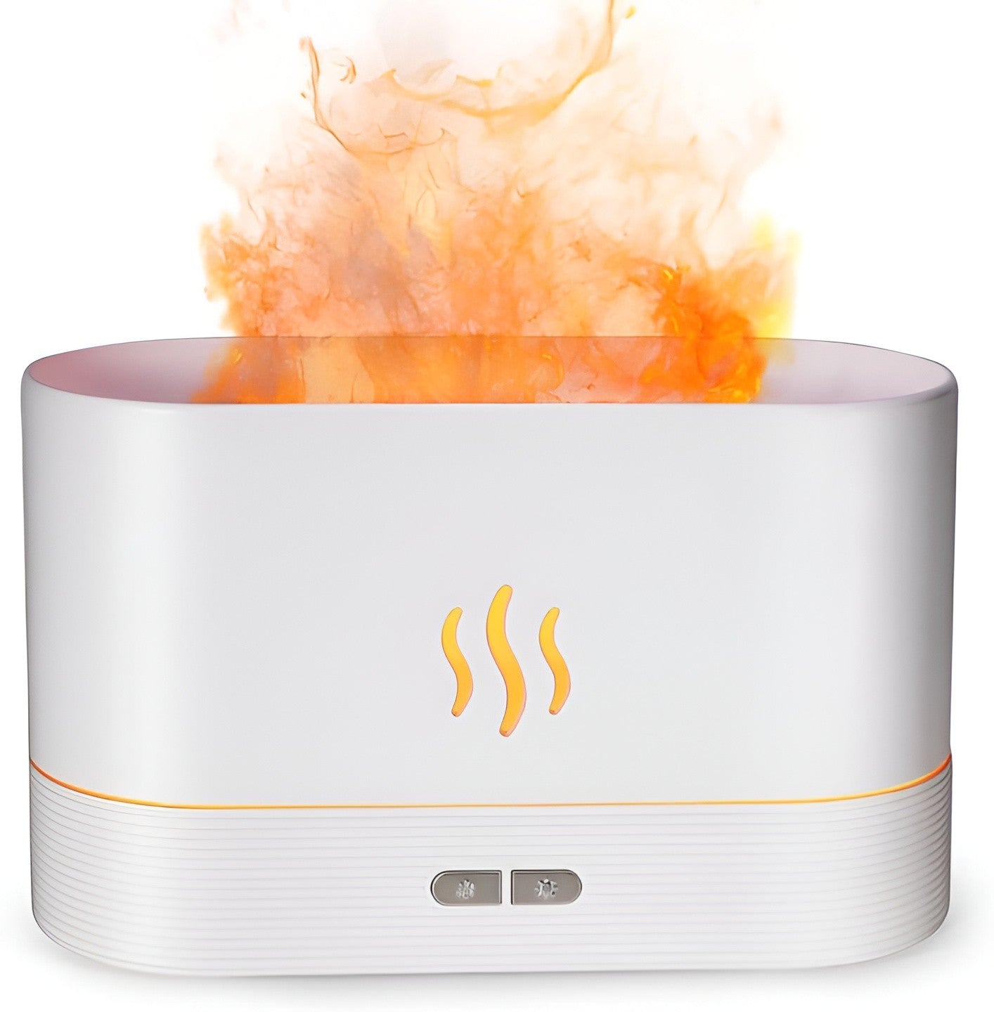 Perfume Humidifier, Ultrasonic air Humidifier With LED Lighting Simulation Colorful Flame Fragrance Machine, USB Small Household Gift Item Decoration