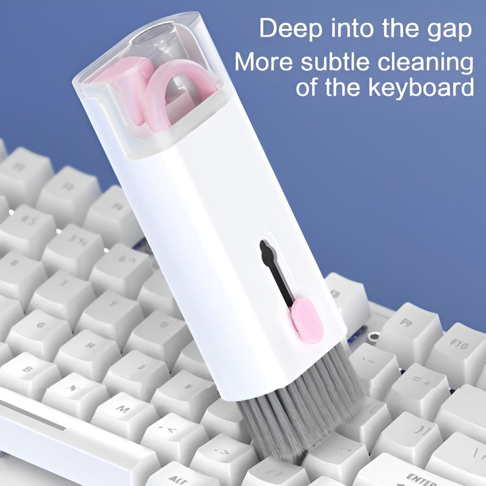 7 in 1 Cleaning Kit – Multi-Function Earphone Cleaning Pen & Keycap Puller Tool Set