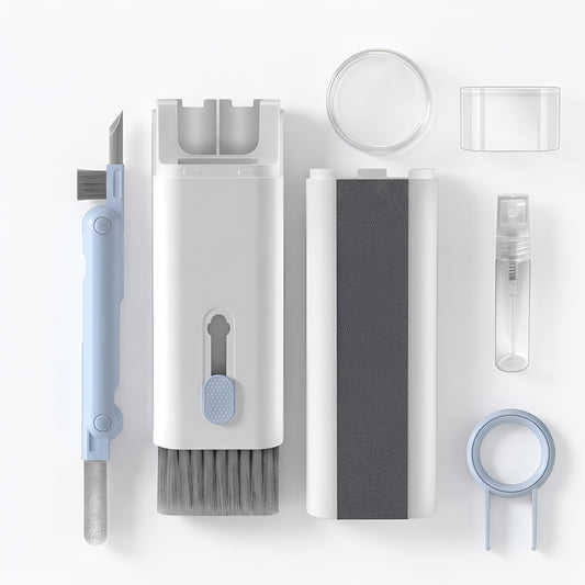 7 in 1 Cleaning Kit – Multi-Function Earphone Cleaning Pen & Keycap Puller Tool Set